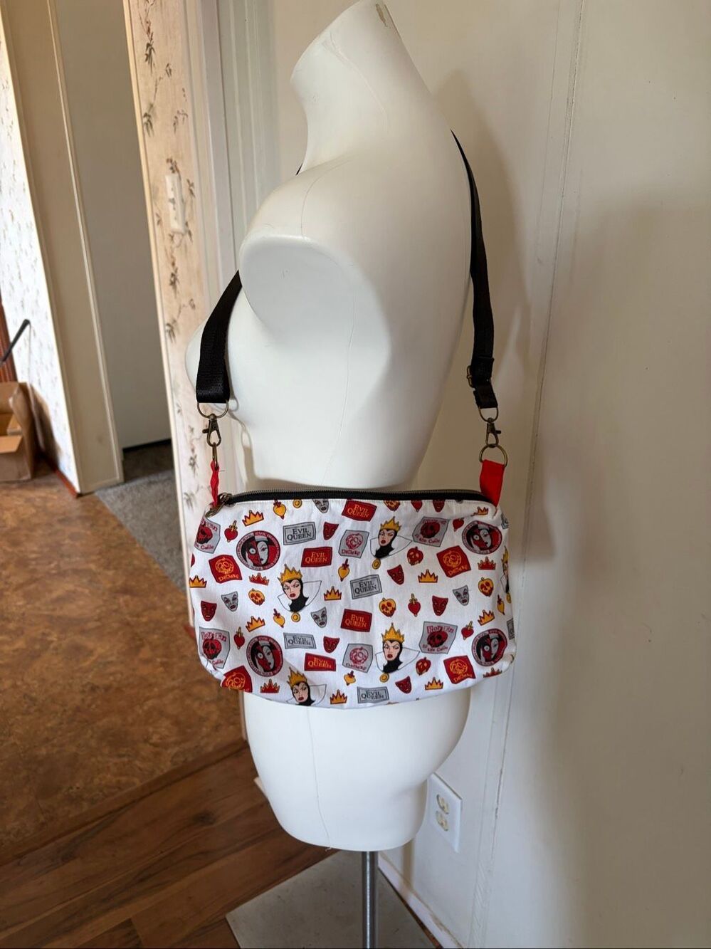 Handmade Evil Queen Crossbody Bag Villain Character Purse